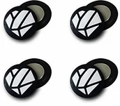 Uchwyty samochodowe do telefonów - Shapeheart Shapeheart Uniseks magnesy z numerem startowym, czarno-białe, one size 3615743519060 - miniaturka - grafika 1