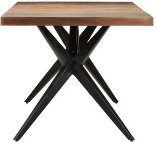 vidaXL Lumarko Stół jadalniany, 200x90x76 cm, lite drewno z odzysku 323573 - Stoły - miniaturka - grafika 3