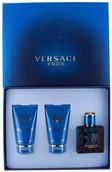 Zestawy perfum męskich - Versace Eros, zestaw kosmetyków, 3 szt. - miniaturka - grafika 1