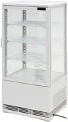 Szafy i witryny chłodnicze - Yato Yato Witryna chłodnicza 78 l biała YG-05055 - miniaturka - grafika 1