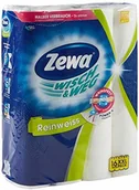 Ręczniki papierowe - Zewa Wycieraczki & Weg Zewa rolki kuchenne, duże, 16 niezadrukowanych rolek po 45 arkuszy, 1300 kg - miniaturka - grafika 1
