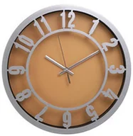 Zegary - Atrix Zegar ścienny arabic pomarańcz ATE2013A_S - miniaturka - grafika 1