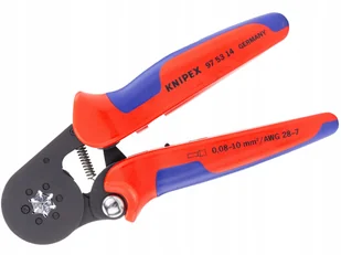 Knipex SAMONASTAWNE SZCZYPCE DO ZAGNIATANIA TULEJEK 180MM KN 97 53 14 - Kombinerki i obcęgi - miniaturka - grafika 3