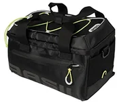 Sakwy rowerowe - Basil Miles Trunkbag, torba na bagażnik, 7l, Black Lime BAS17753 - miniaturka - grafika 1