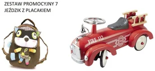 Goki Jeździk wyścigowy straż pożarna 14162 - Jeździki dla dzieci - miniaturka - grafika 2