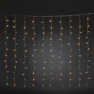KonstSmide CHRISTMAS Kurtyna świetlna LED, 120-pkt, bursztyn - Oświetlenie świąteczne - miniaturka - grafika 2