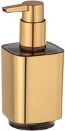 Mydelniczki i dozowniki mydła - Wenko Dozownik na mydło w płynie AURON złoty 24161100 - miniaturka - grafika 1
