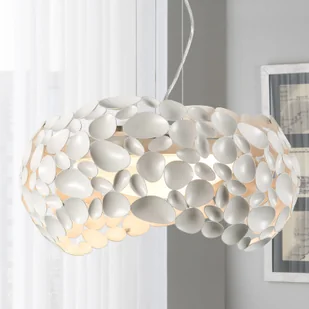 Schuller Lampa wisząca LED Narisa 5xG9, 47cm, biała - Lampy sufitowe - miniaturka - grafika 3