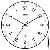 Zegary - Atrix Zegar chodzący do tyłu convex #2 lustro AC2030_2L - miniaturka - grafika 1