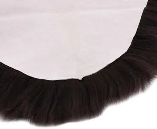 vidaXL Dywanik ze skóry owczej, 60 x 90 cm, brązowy 283876 - Dywaniki łazienkowe - miniaturka - grafika 4