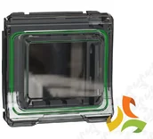 Klawisze i ramki - Schneider Electric MUREVA STYL Podstawa do montażu wkładów Altira IP55 antracyt MUR35110 MUR35110/SCH - miniaturka - grafika 1