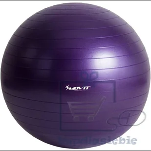 Movit Piłka gimnastyczna z pompką - 75 cm - fioletowa - Piłki do ćwiczeń Movit Piłka gimnastyczna z pompką - 75 cm - fioletowa - Piłki do ćwiczeń - miniaturka - grafika 3