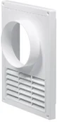 Kratki wentylacyjne - Parkanex Wentylacyjna Osłona 14x21 fi120 Okap - T98 - miniaturka - grafika 1