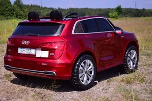 Super-Toys AUDI Q5 2 OSOBOWE, MIĘKKIE KOŁA, MIĘKKIE SIEDZENIE, LAKIER, PANEL MP4,PEŁNA OPCJA/Q5-TWO SEATS AUDI-Q5-TWO-LAKIER-CZERWON - Pojazdy elektryczne dla dzieci - miniaturka - grafika 18