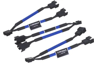 Noctua Noctua NA-SYC1.blue rozgałeziacz Y dla 4-Pin PWM 3 szt - Kable komputerowe i do monitorów - miniaturka - grafika 2