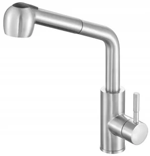 Bateria Kuchenna wyciągana wylewka Inox Steely 5 - Baterie kuchenne - miniaturka - grafika 2