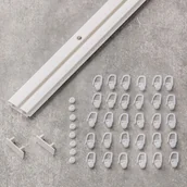 Karnisze - Dekoria Komplet szyna przysufitowa pojedyncza 210cm 210 cm 316-043 - miniaturka - grafika 1