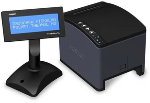 Posnet Drukarka fiskalna THERMAL HD FV EJ wyświetlacz wolnostojący POSNETTHERMALHD - Kasy fiskalne - miniaturka - grafika 2