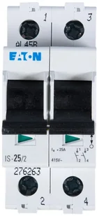 Eaton Rozłącznik modułowy dwubiegunowy 25A IS-25/2 276263 - Inne akcesoria elektryczne - miniaturka - grafika 2