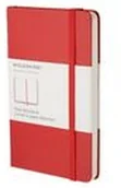 Notesy i bloczki - Moleskine notes gładki, Classic P, czerwony - miniaturka - grafika 1