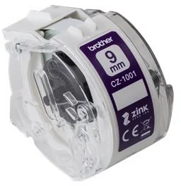 Brother CZ-1001 Fioletowy na białym CZ pasek do etykiet (fioletowy na białym, CZ, drukarka atramentowa, VC-500W, Box) CZ-1001 - Dodatki do drukarek i skanerów - miniaturka - grafika 3