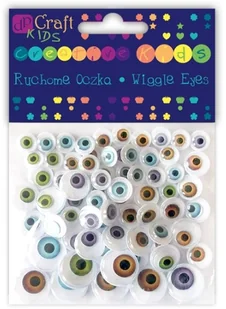 DP Craft Ruchome oczy naturalne mix - Zabawki kreatywne - miniaturka - grafika 2