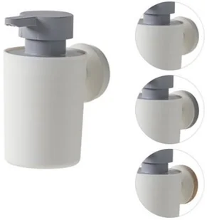 Tiger Urban Dozownik na mydło w płynie wiszący biały 13160.3.01.46 - Wieszaki łazienkowe - miniaturka - grafika 4