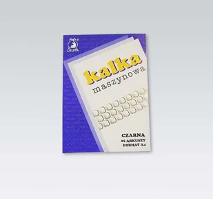 Delfin Kalka Maszynowa Ołówkowa Czarna/1 Szt, - Kalki - miniaturka - grafika 3