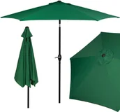 Parasole ogrodowe - Springos Parasol ogrodowy 260 cm składany na balkon duży zielony GU0014 - miniaturka - grafika 1