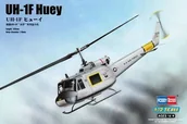 Modele do sklejania - Hobby Boss Śmigłowiec wielozadaniowy UH-1F Huey 87230 - miniaturka - grafika 1