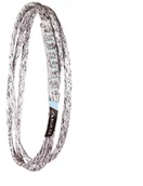 Sprzęt wspinaczkowy - Blue Ice Blue Ice Mission Light Sling 60cm, czarny/biały  2021 Drabinki linowe 100266-BLK-060 - miniaturka - grafika 1