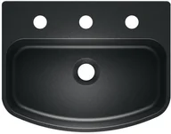 Umywalki - Axis Umywalka nablatowa MOLAT 45 Night glow molat45ng - miniaturka - grafika 1