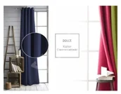 Zasłony - Room99 Zasłona TODAY DOLCE Ciemnoniebieski 140x260 ROM532 - miniaturka - grafika 1