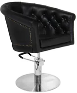 Fotele fryzjerskie - GABBIANO ACTIVESHOP FOTEL FRYZJERSKI LONDYN CZARNY AS_111433 - miniaturka - grafika 1