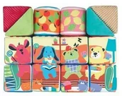 Akcesoria do karmienia - K's Kids Miękkie klocki edukacyjne 12 elementów KA10822 N4/20 - miniaturka - grafika 1