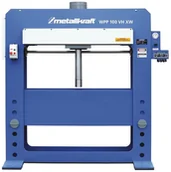 Prasy - Metallkraft 322 DOSTAWA GRATIS! 32269392 Warsztatowa prasa hydrauliczna z ruchomym cylindrem WPP 100 VH XW moc 100 T silnik 7,5kW 400V) 69392-uniw - miniaturka - grafika 1