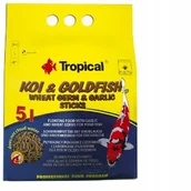 Oczka wodne - Tropical Koi Goldfish Wheat Germ Garlic Sticks - miniaturka - grafika 1