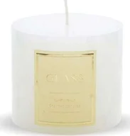 Oświetlenie świąteczne - Art-Pol Art-Pol Pl Biel Świeca Glass Świąt.Zapach.Walec Mały Fi9,5 125925 - miniaturka - grafika 1