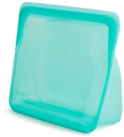 Lunch boxy - Stasher Torebka stojąca z silikonu na żywność Stasher Stand-up Bag - aqua STSU02 - miniaturka - grafika 1