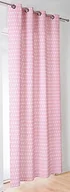 Firany i zasłony dla dzieci - Linder 471/60/49887/377fr zasłona z oczkami, poliester różowa 145 x 240 cm 471/60/49887/377FR - miniaturka - grafika 1