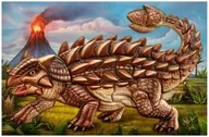 Puzzle - SAMOPRZYLEPNE PUZZLE DO SKŁADANIA DINOZAUR 3 - miniaturka - grafika 1