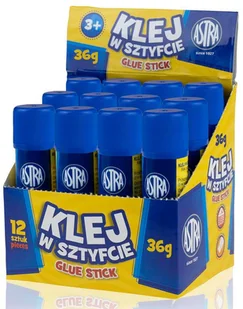 Astra Klej w sztyfcie 36g p12 cena za 1 sztukę - Pozostałe akcesoria dla plastyków - miniaturka - grafika 2