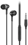 Słuchawki - HOCO M76 Maya Czarne - miniaturka - grafika 1