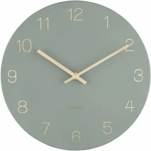 Karlsson 5788GR stylowy zegar ścienny, śr. 30 cm - Zegary - miniaturka - grafika 2