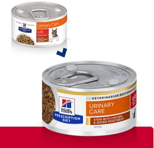 Hills Prescription Diet Hill´s Prescription Diet c/d Multicare Stress Urinary Care gulasz kurczak 24 x 82 g - Mokra karma dla kotów Hills Prescription Diet Hill´s Prescription Diet c/d Multicare Stress Urinary Care gulasz kurczak 24 x 82 g - Mokra karma dla kotów - miniaturka - grafika 1