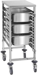 Royal Catering Wózek transportowy - 50 kg - 7 x GN 1/1 RCTW 7 GN1/1 RCTW 7 GN1/1 - Wózki na żywność Royal Catering Wózek transportowy - 50 kg - 7 x GN 1/1 RCTW 7 GN1/1 RCTW 7 GN1/1 - Wózki na żywność - miniaturka - grafika 1
