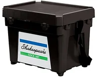 Inne akcesoria dla wędkarzy - Shakespeare Pudełko na siedzenie mocne, wodoodporne duże przechowywanie przyborów wędkarskich podwójny zatrzask blokujący, bardzo głęboka pokrywa do słonej i słodkiej wody 641-1366112 - miniaturka - grafika 1