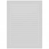 Kratki wentylacyjne - Parkanex airRoxy wentylacyjna skośna z siatką 21x14 biała AirRoxy 0952 02-340 - miniaturka - grafika 1