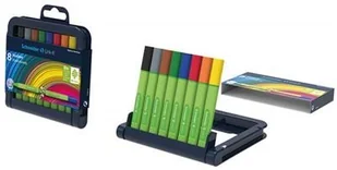 Schneider Cienkopis Link-It, 0,4mm, stojak - podstawka, 8szt. mix kolorów SR191298 - Cienkopisy - miniaturka - grafika 2