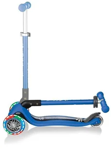 LED Hulajnoga Trójkołowa Dziecięca Składana Koła - Hulajnogi - miniaturka - grafika 7